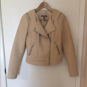 Noisy May Faux Leather Jacket